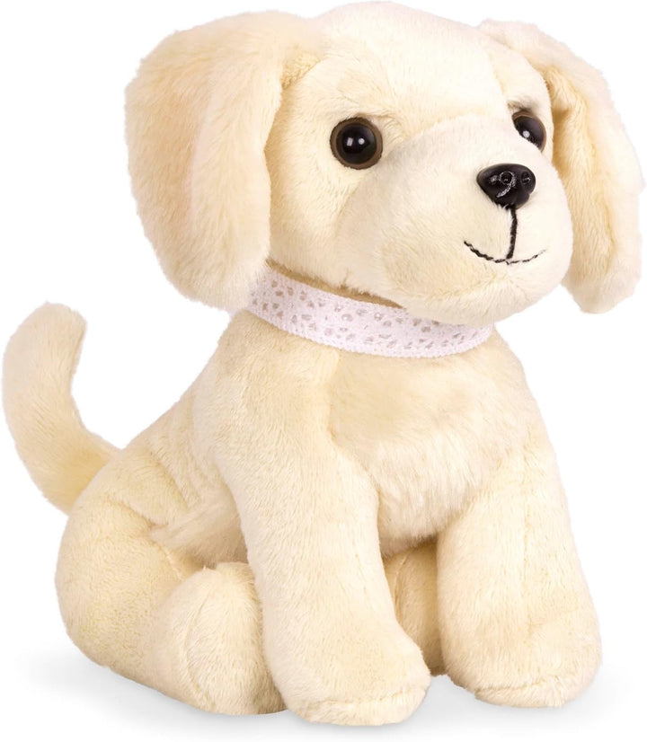 Our Generation – Golden Retriever Welpe – 46 cm Puppe Zubehör – Golden Retriever Plüschtier – Hund P
