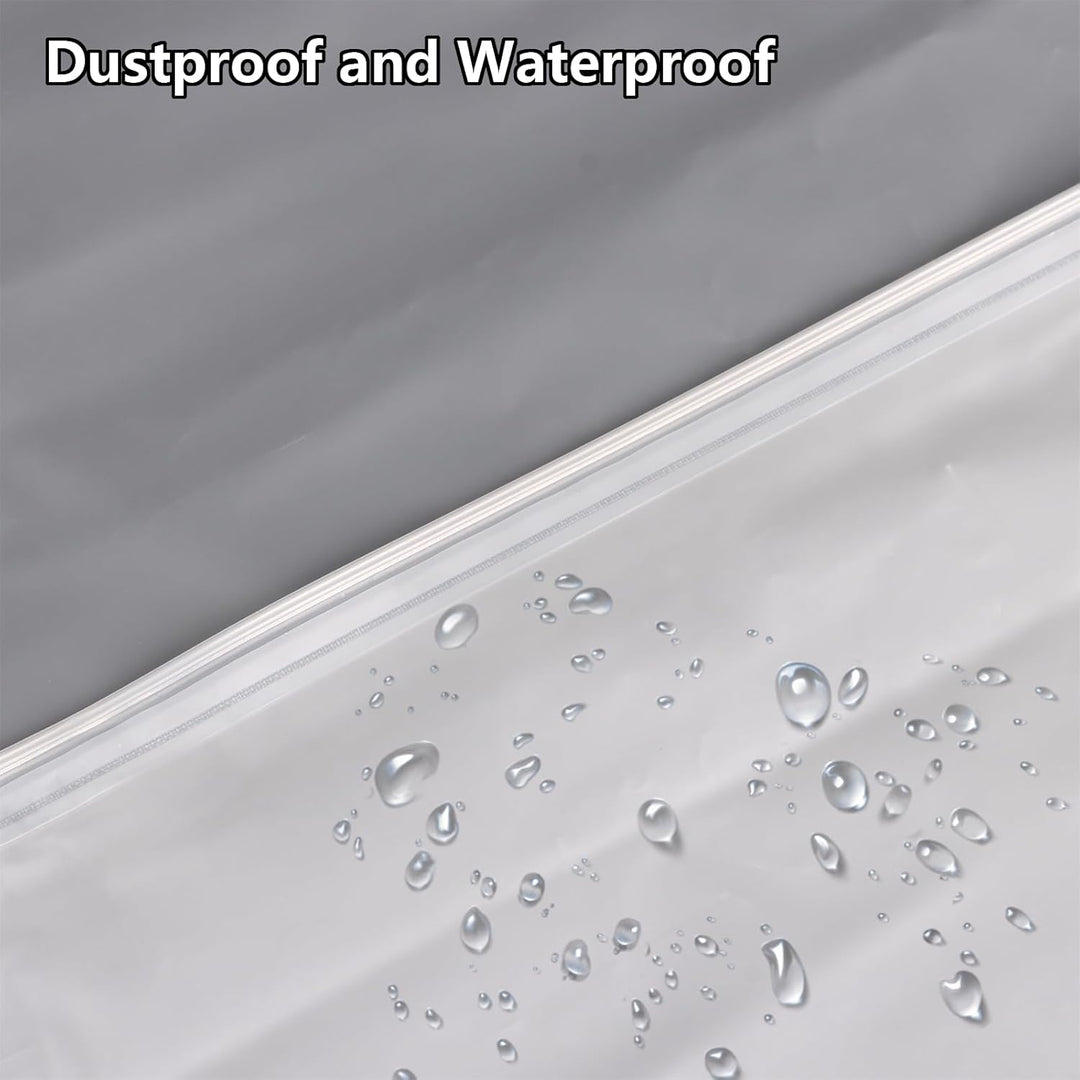 30 Stücke Zip Beutel Grosse, 500x600mm, folienstark 70 µm, Grosse Gleitverschlussbeutel, Wasserdicht