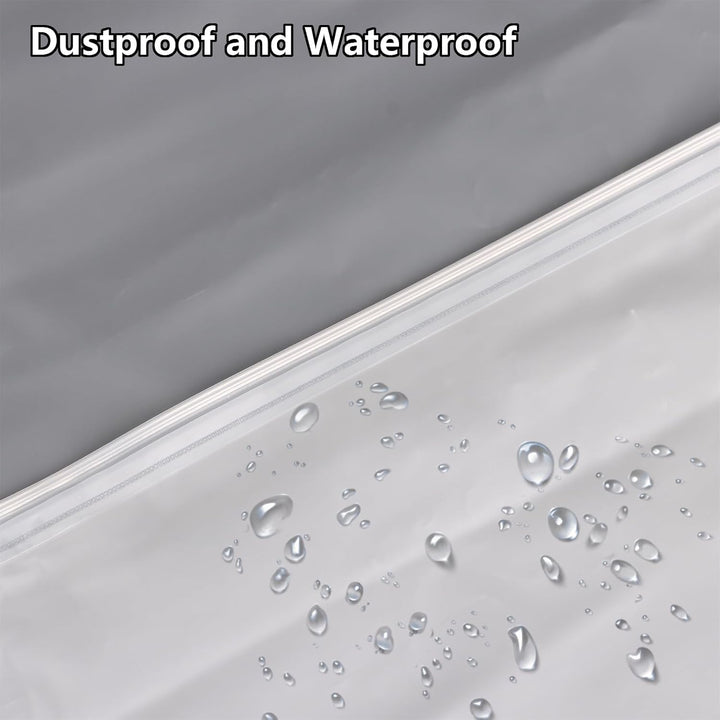 30 Stücke Zip Beutel Grosse, 500x600mm, folienstark 70 µm, Grosse Gleitverschlussbeutel, Wasserdicht