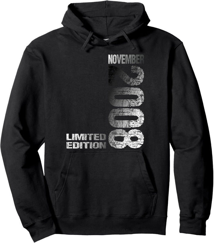 November 2008 Junge Mädchen 16. Geburtstag Limited Edition Pullover Hoodie