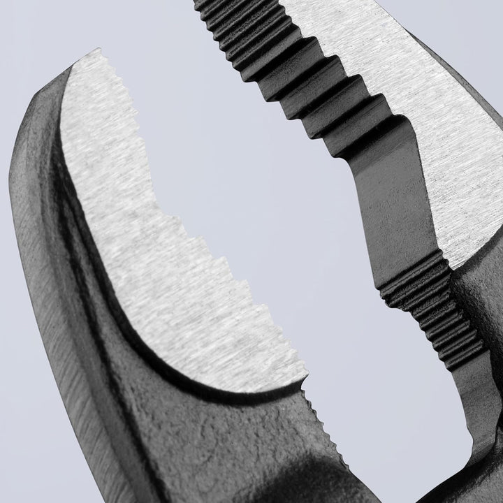 KNIPEX Cobra, Wasserpumpenzange | Rohrzange, gross, Chrom-Vanadium, atramentiert, 300 mm, 87 01 300