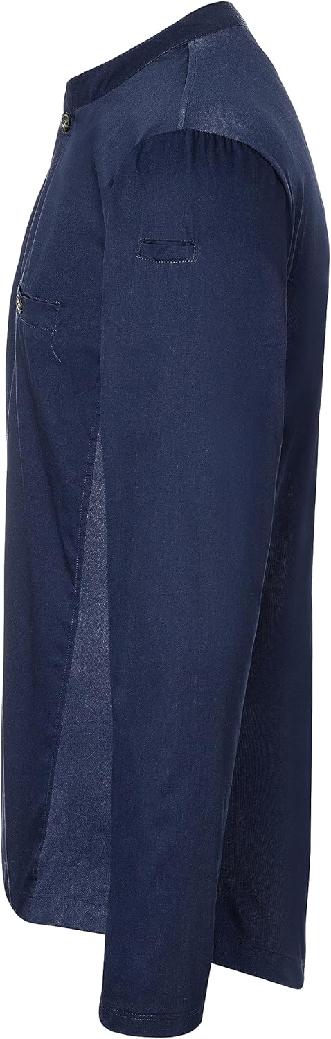Karlowsky Herren Langarm Arbeitsshirt Performance 60% Baumwolle, 40% Polyester M Marine, M Marine