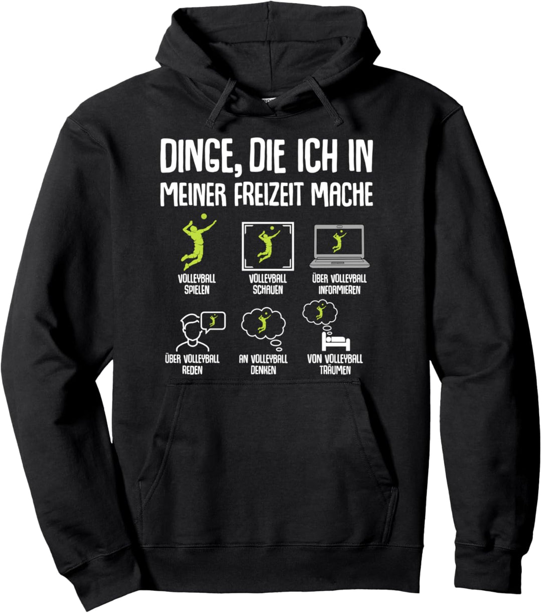 Volleyballer Volleyball Jungen Kinder Herren Pullover Hoodie