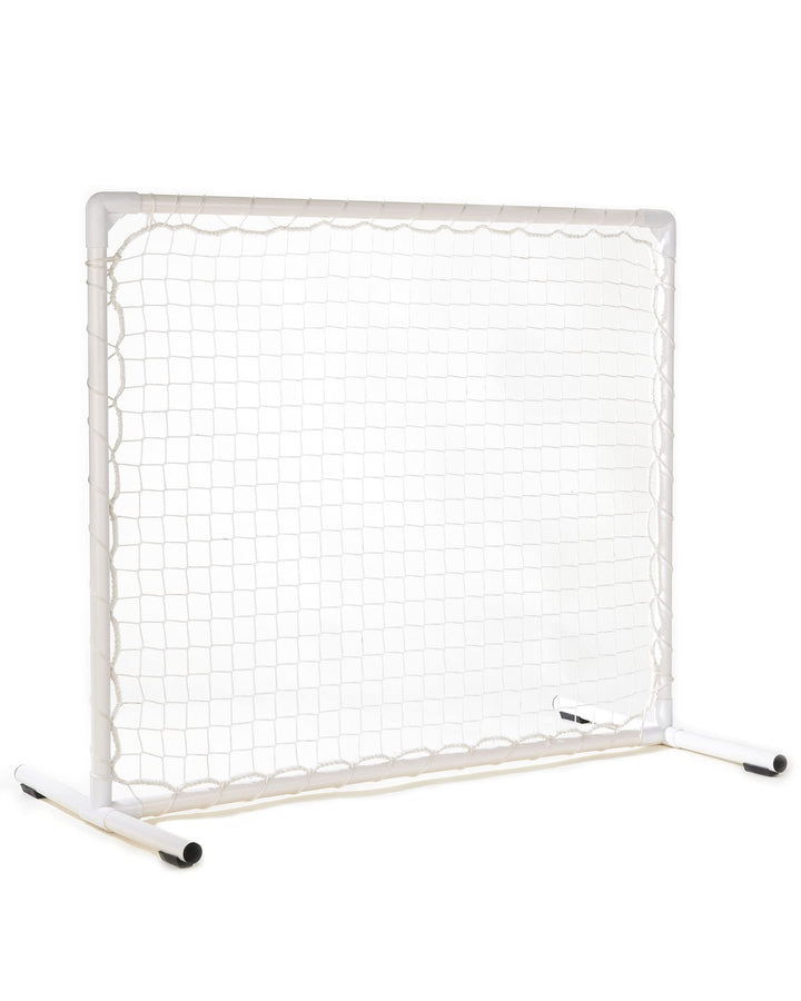 Hoopers-Gate – Weiss – 100×90cm – mit weissem Netz – wetterfest & leicht – für Hoopers-Parcours, Wei