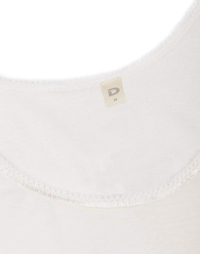 Dilling Merino Unterhemd für Damen - aus 100% Bio-Merinowolle 36 Natur, 36 Natur