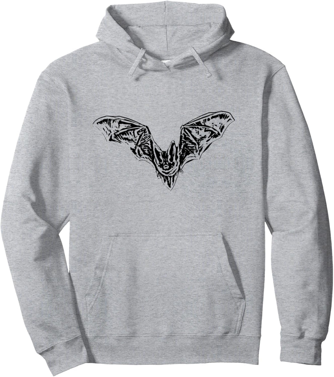 Fledermaus Motiv Nacht Vampire Halloween Flügel Fledermäuse Pullover Hoodie