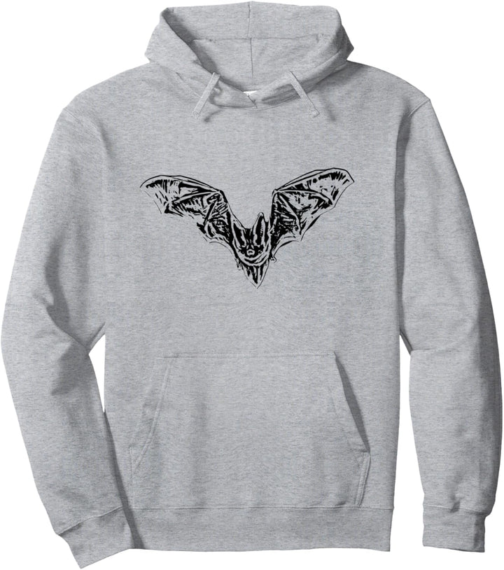 Fledermaus Motiv Nacht Vampire Halloween Flügel Fledermäuse Pullover Hoodie