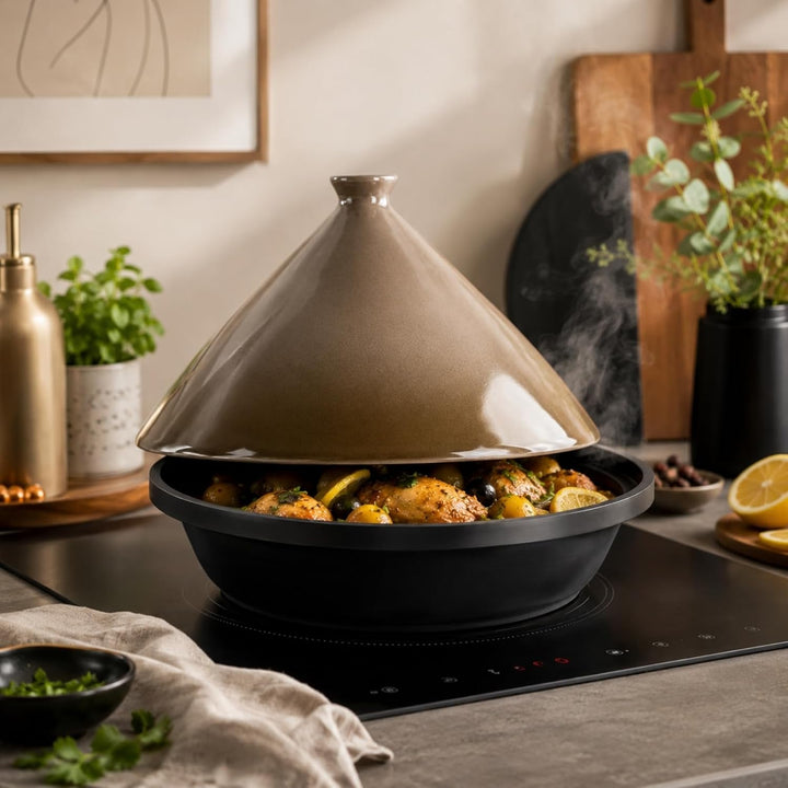 Induktion Tajine, Taupe