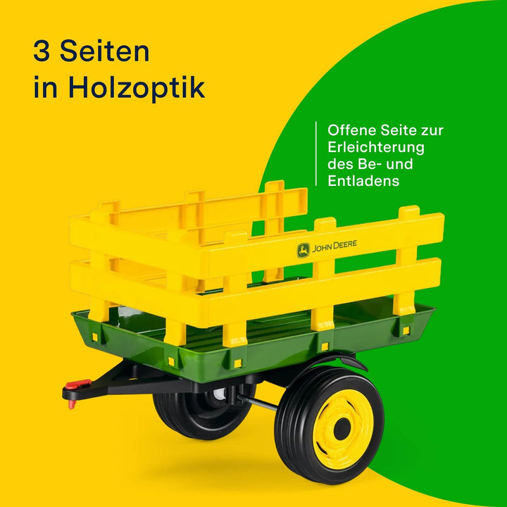 Peg Perego Anhänger mit 2 Rädern, John Deere Stake-Side Trailer