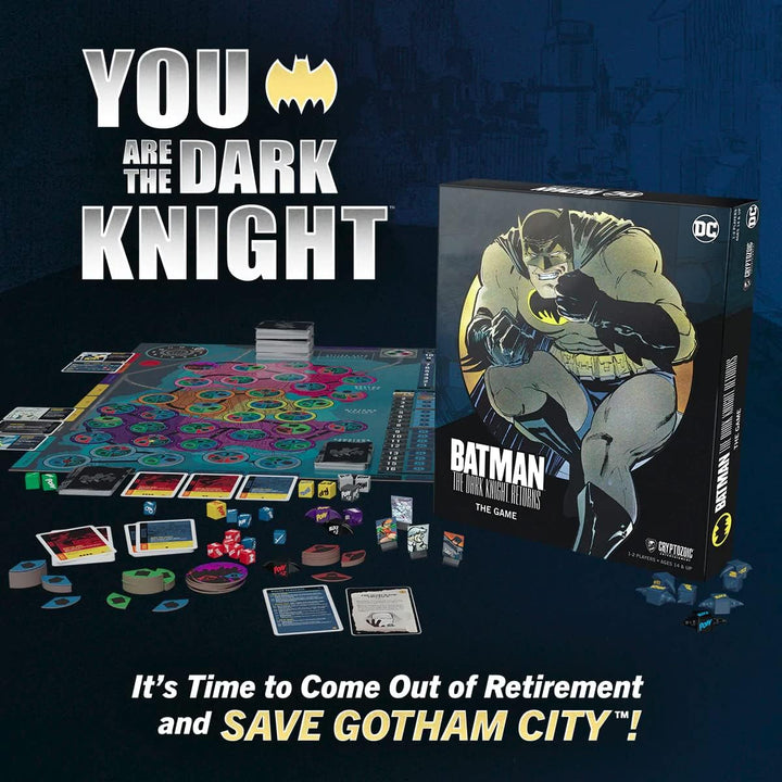 Cryptozoic - Batman: The Dark Knight Returns - The Game (Basic Edition) - Solo Brettspiel-Erlebnis -