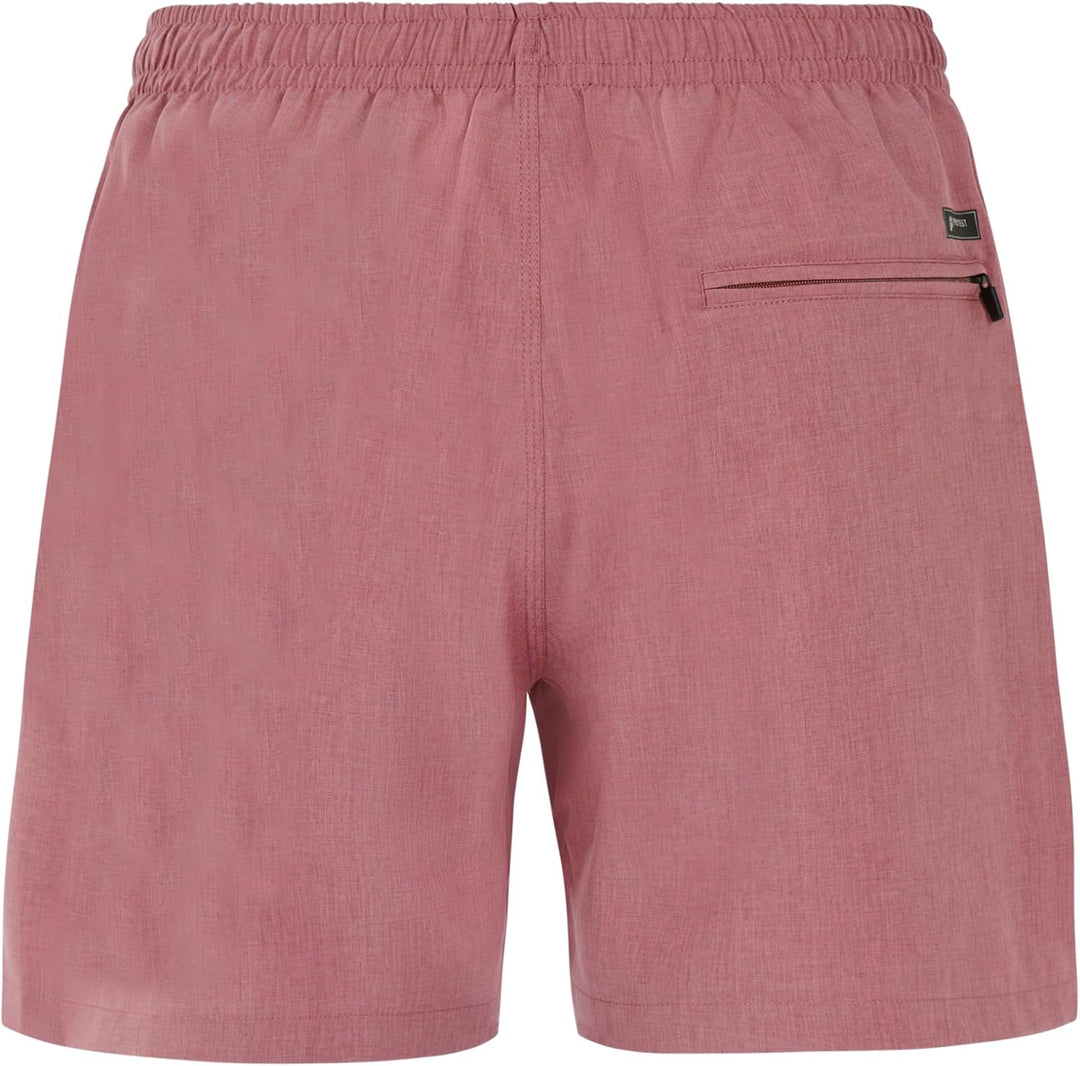 Protest Herren Badeshorts Davey M Deco Pink, M Deco Pink