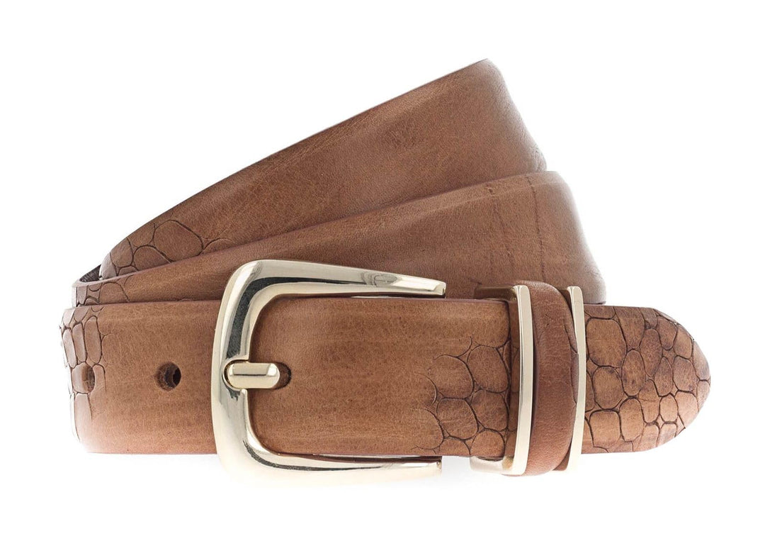 B.Belt Charlisa Gold Belt W90 Baileys - kürzbar