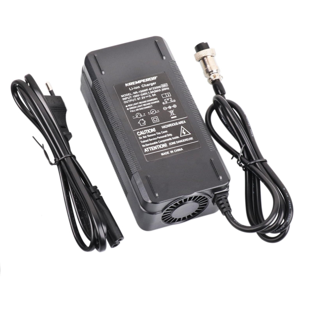 67,2 V Ladegerät 60 V Elektroroller Akku Fahrrad Ladegerät für elektrische Elektroroller Akku Batter