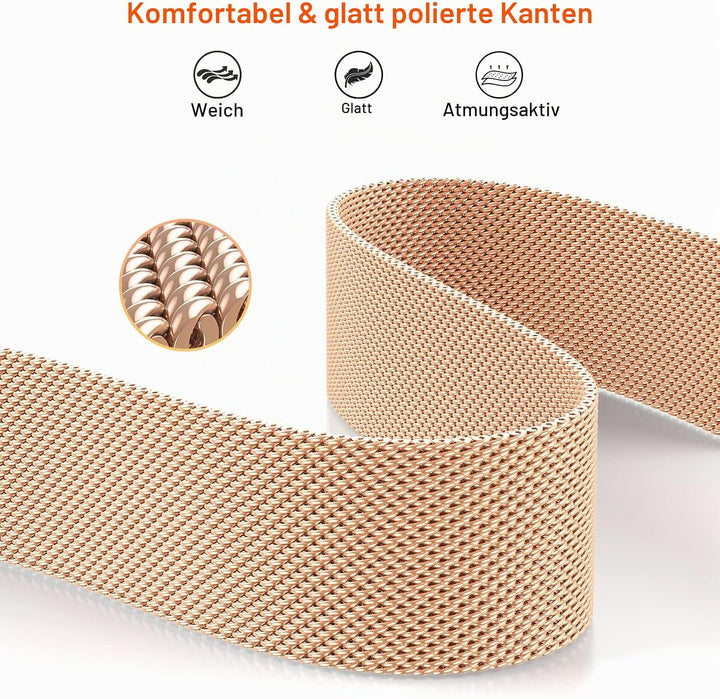 Yoohoo Armband Kompatibel mit Fitbit Versa 3 Armband/Fitbit Versa 4 Armband/Fitbit Sense Armband/Fit