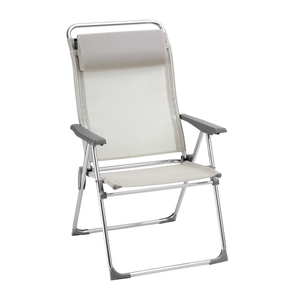 Lafuma ALU Stuhl Cham XL, Batyline, Rye II, 67,5 x 68 x 111 cm Seigle Ii, Seigle Ii