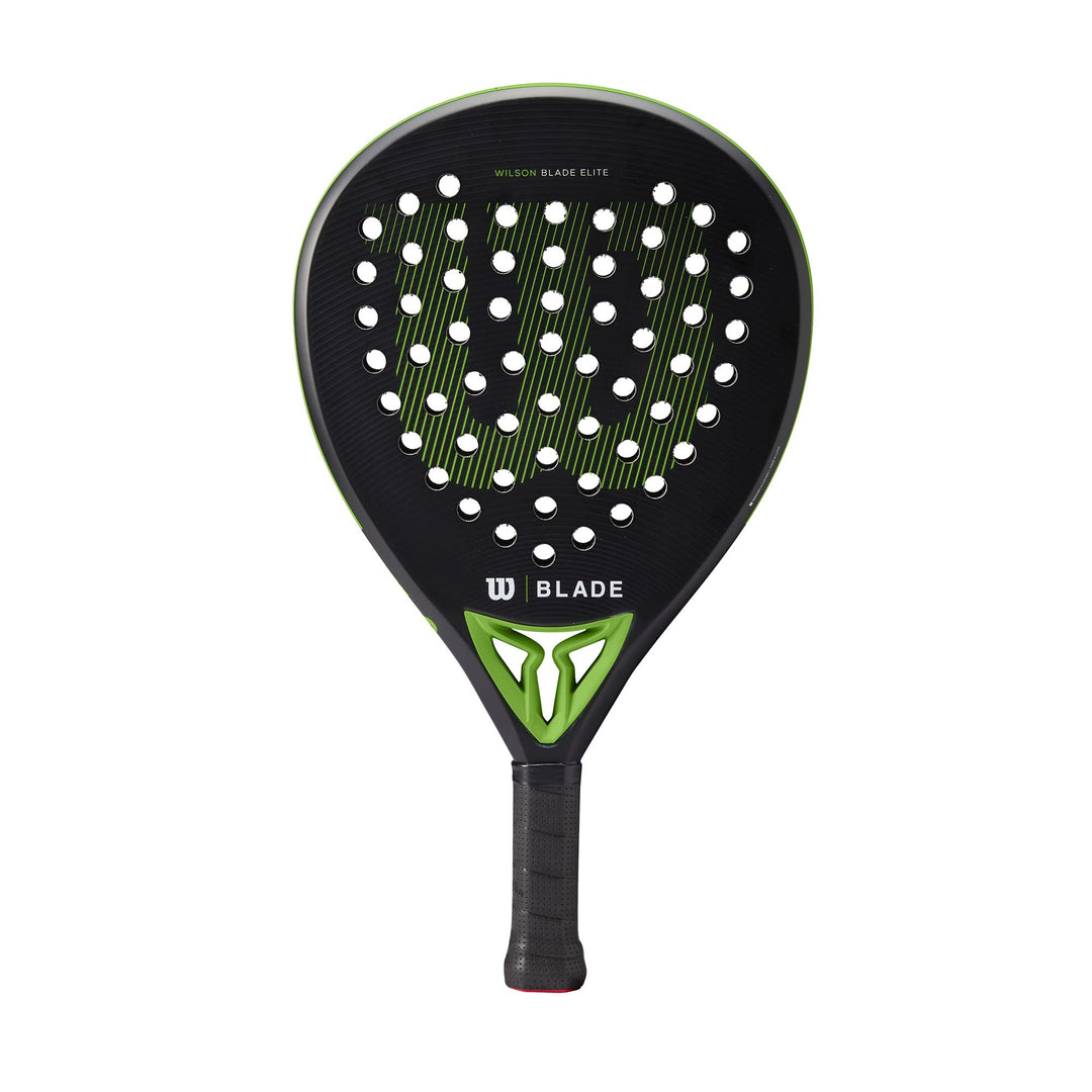 Wilson Padel-Schläger Blade Elite v2, Carbon-Glasfaser-Komposit/Eva, 365 g, Kopfgrösse 510 cm², Schw