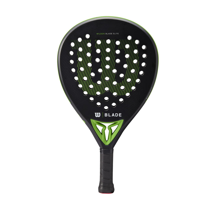 Wilson Padel-Schläger Blade Elite v2, Carbon-Glasfaser-Komposit/Eva, 365 g, Kopfgrösse 510 cm², Schw