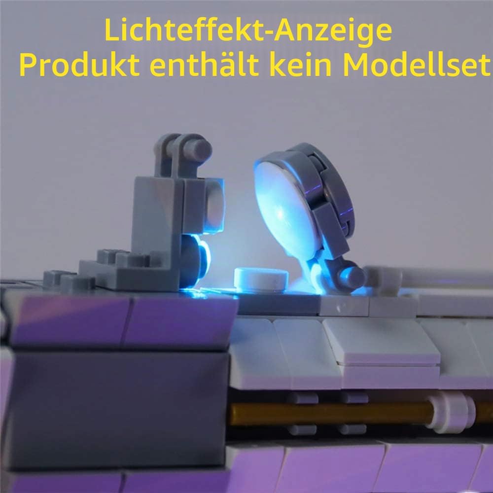 GEAMENT LED Licht-Set für Internationale Raumstation (International Space Station) - Kompatibel mit