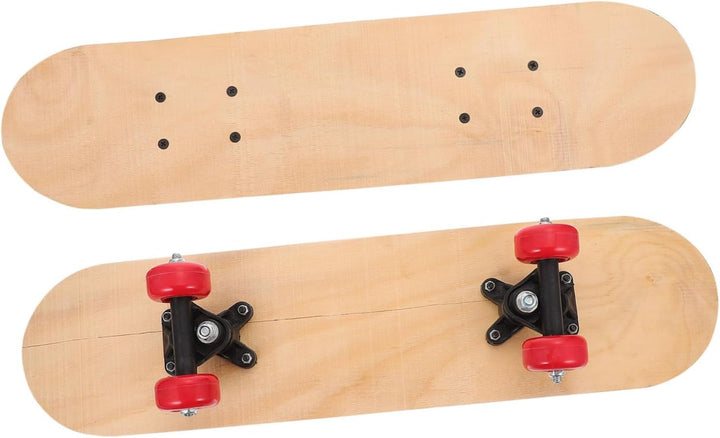 EXCEART 1stk Handgezeichnetes Skateboard Skateboard-Tisch Selber Machen Leeres Skateboarddeck Dekora