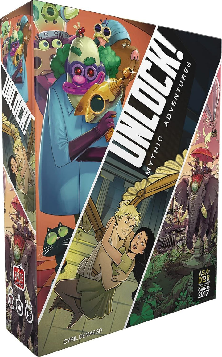 Space Cowboys Jeu - Unlock! Mythic Adventures
