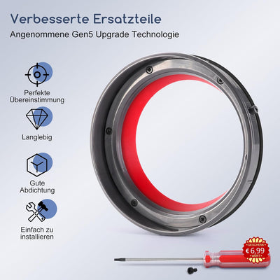 Verbesserter Dichtungsring für Dyson V11 V15 Gen5 Staubbehälter Ersatzteile, Dichtring des Staubeime