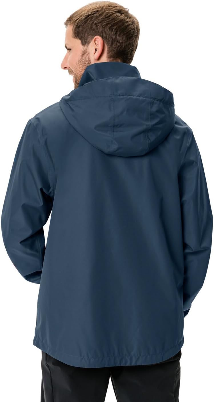 VAUDE Regenjacke Herren Escape Light, Wasserabweisende Outdoor-Jacke, Atmungsaktiver Windbreaker mit