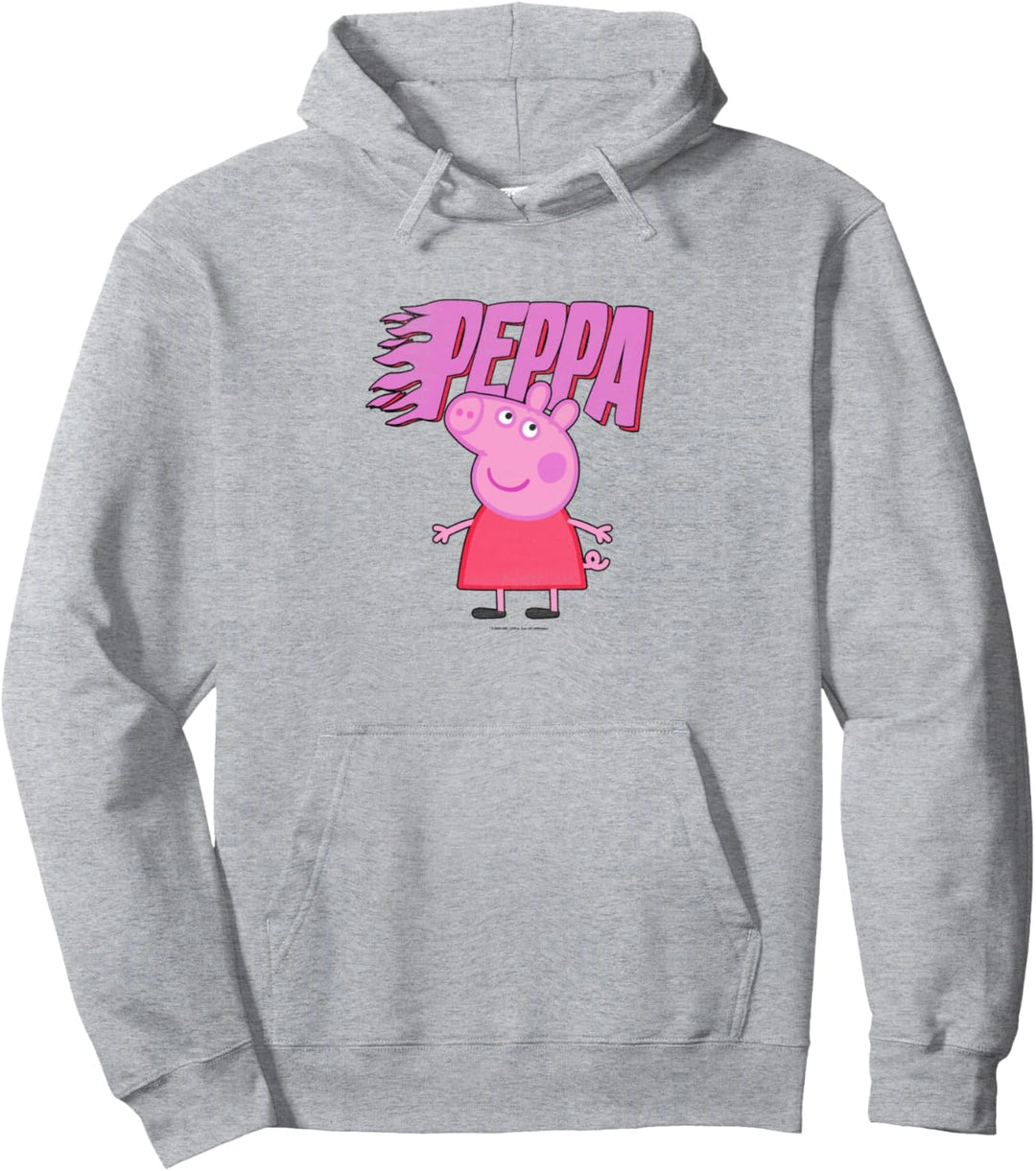 Peppa Wutz Flamme Peppa Logo Pullover Hoodie