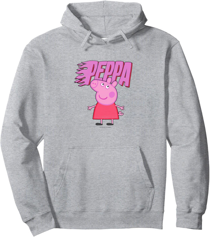 Peppa Wutz Flamme Peppa Logo Pullover Hoodie