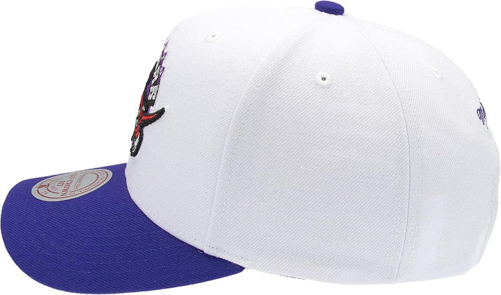 Mitchell & Ness NBA Team 2 Tone 2.0 Pro Snapback HWC Toronto Raptors White/Purple