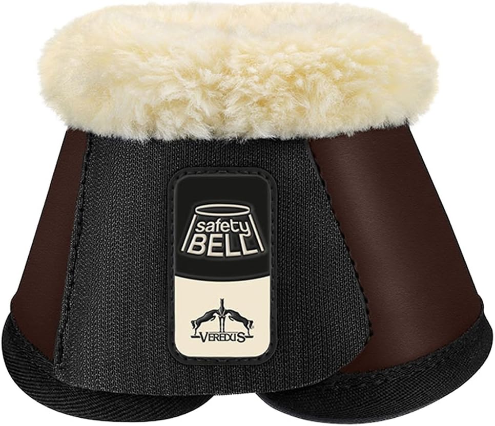Veredus - Safety Bell Boots Sprungglocken - Safe The Sheep Large Braun, Large Braun