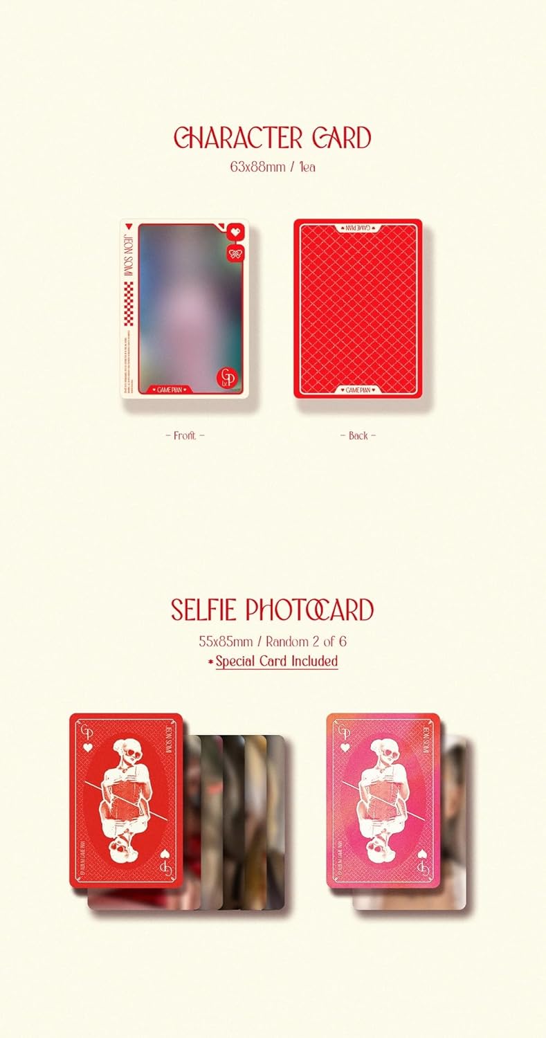 JEON SO MI - GAME PLAN Photobook version CD+Folded Poster (BLACK ver. (+1 Folded Poster)), Black Ver