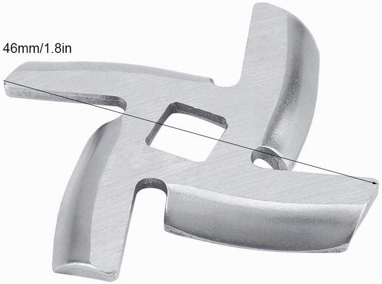 Fleischwolf Messer Klingenschneider Küche Lebensmittel Fleischwolf Klinge Edelstahl Messerschneider