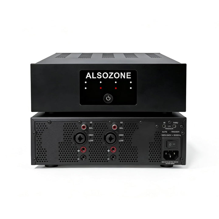 3eAudio PAM252 Multikanal-Endstufe - 2-Kanal Verstärker mit 250W pro Kanal, TPA3255 PBTL, GaN & PFFB