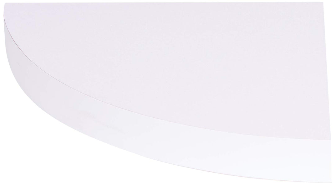 Modul'Home Eckregal, MDF/Spanplatte, weiss, 25x25x3,4cm 25x25x3,4cm Weiss, 25x25x3,4cm Weiss