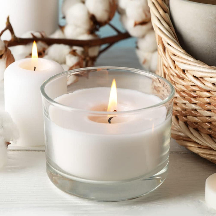 6er Set Kerzengläser 150ml, Kerzen Gläser leer zum Giessen – ideal für Duftkerzen, Wachsgiessen und