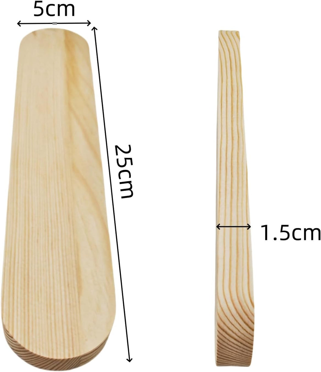 Anktily Unlackierte ovale Holzblöcke aus Kiefernholz zum Basteln, Schnitzen, Gravieren, Malen (25 x