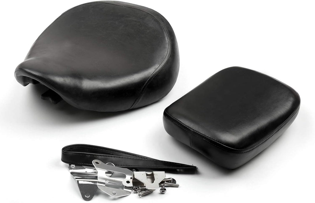 Bruce & Shark Sitzbanke Motorradsitz vorne hinten Kissenpolstersitz Passend für Hon-da Shadow Spirit