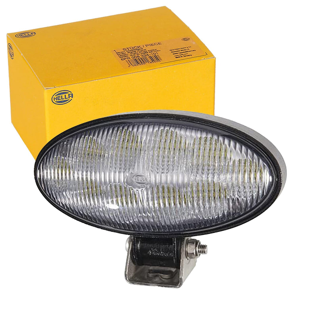 HELLA - LED-Arbeitsscheinwerfer - Oval 90 Gen. II - 24/12V - 5000lm - Anbau/geschraubt - schwenkbare