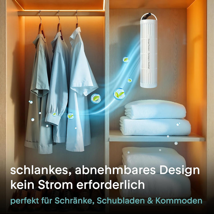 SereneLife Luftentfeuchter Elektrisch Leise 2,3 L für Schlafzimmer und Bad – Kompakter Raumentfeucht