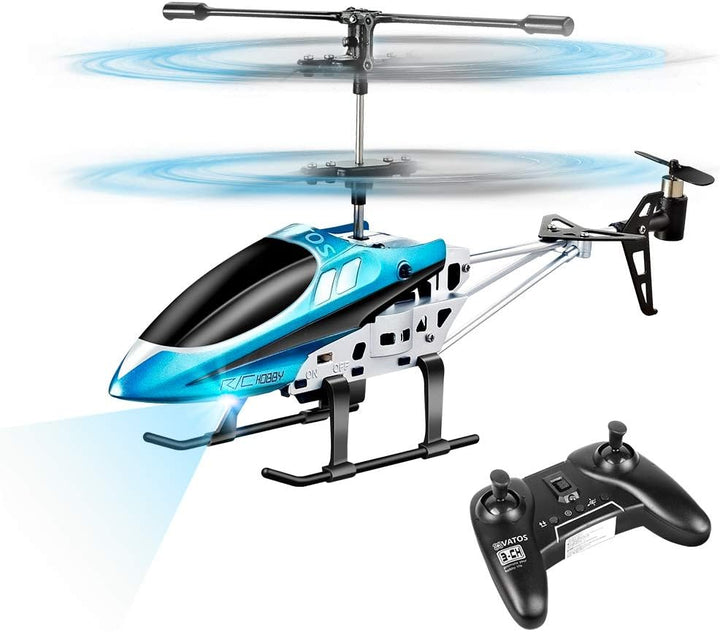 VATOS Hubschrauber Ferngesteuert Indoor RC Helikopter Spielzeug Ferngesteuert Mini Helikopter Flugze