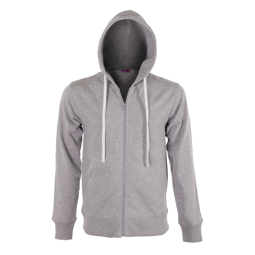 Living Crafts - CAMERON | Kapuzenjacke Herren-100% Baumwolle (Bio) -Sweatshirt mit durchgehendem Rei