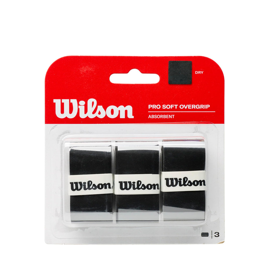 Wilson Overgrip Griffband PRO SOFT OVERGRIP Schwarz, PRO SOFT OVERGRIP Schwarz