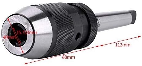 1/2"0-13mm Bohrfutter MT2-B16 Selbstspannende Spannfutter Drehmaschine + Adapter Bohrfutter + Adapte