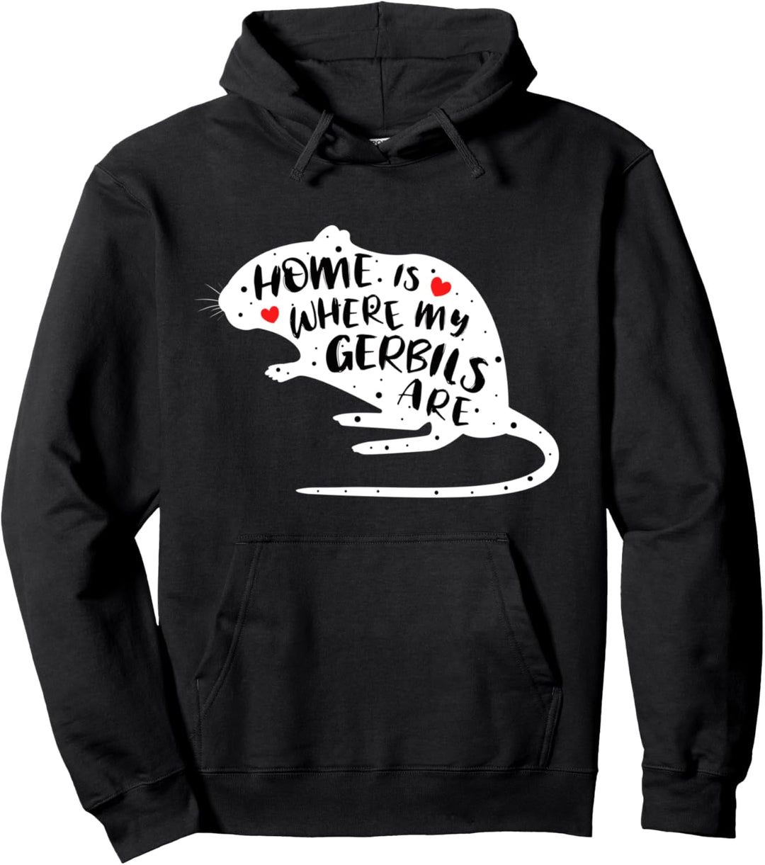Rennmäuse | Süsser Rennmaus Spruch | Gerbil Motiv Pullover Hoodie