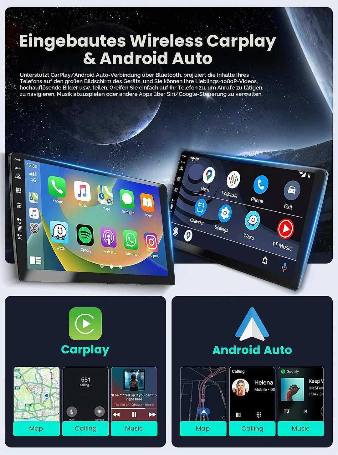 Android 12.0 Autoradio für Mitsubishi Lancer 2008–2016 – kostenlose Rückfahrkamera – 10 Zoll IPS – u