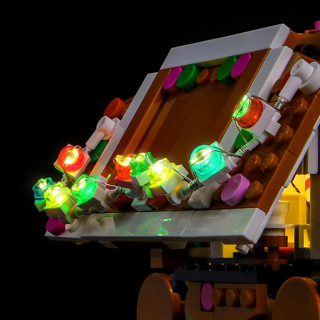 Fernbedienung Licht-Kit Kompatibel mit Lego 40806 Gingerbread at-at Walker (Kein Modell), Led Beleuc
