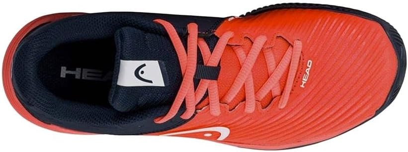 HEAD Revolt Pro 4.0 Clay Junior Unisex Tennisschuh 40 EU Blueberry Coral, 40 EU Blueberry Coral