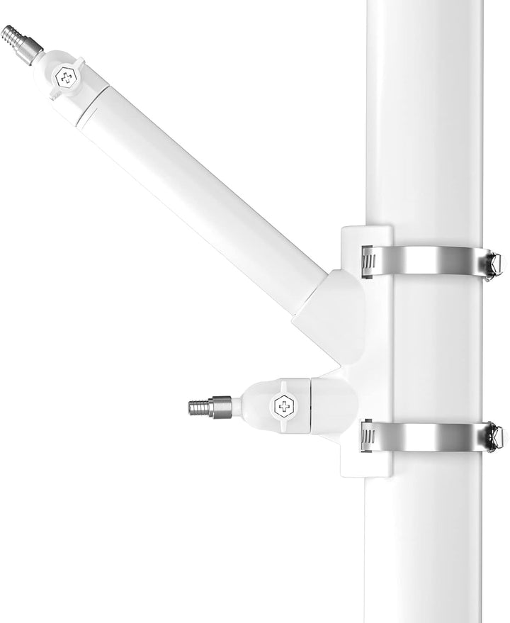 HOLACA 2-in-1-Mastenhalterung für Ring-Solarpanel, Spotlight Cam Akku und Stick Up Cam/Pro Akku Zube