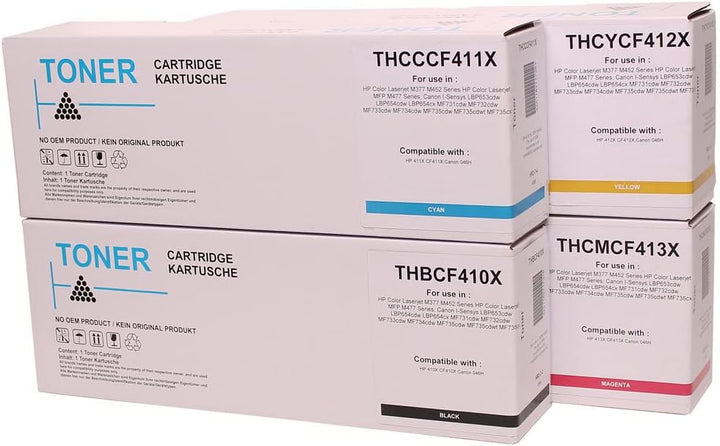 ABC Set 4X alternativ Toner für HP Laserjet Pro M377dw M452 M452dn M452dw M452nw Laserjet Pro MFP M4
