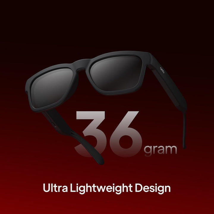 OhO sunshine wasserdichte Audio Sonnenbrille, Bluetooth Kopfhörer Sonnenbrille zum Hören von Musik u